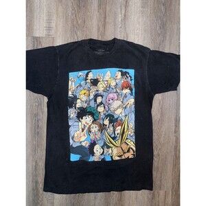 My Hero Academia Group Selfie Peace Sign T-Shirt Size M Funimation 2019